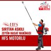 HFS SIRT TİPİ HFS MOTORLU ZEYTİN SİLKELEME MAKİNESİ