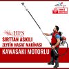 HFS SIRT TİPİ KAWASAKİ MOTORLU ZEYTİN SİLKELEME MAKİNESİ